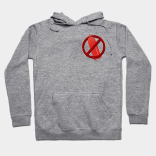 NO KETCHUP Pocket Tee Hoodie